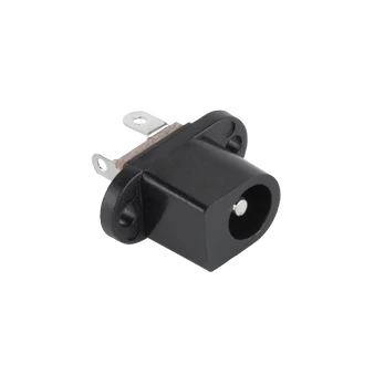 Jungtys // Different Audio, Video, Data connection plug and sockets // Gniazdo DC 2.5/5.5 druk Cabletech