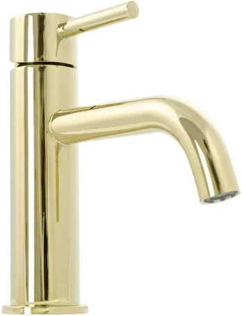 Praustuvo maišytuvas REA Lungo Low, Gold