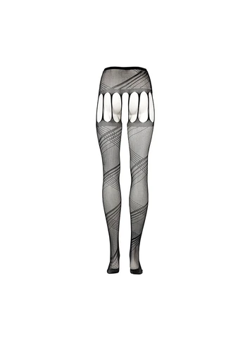 Shots Crotchless Cut-Out Pantyhose - One Size