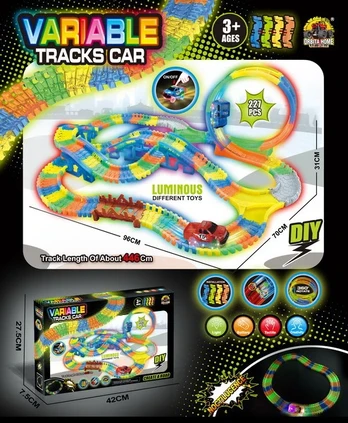 MEGA Track Glowing In The Dark 227el.