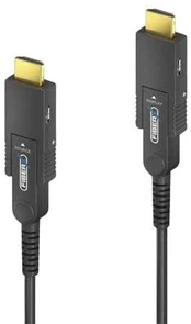 Puretools FiberX Serie - Micro HDMI/HDMI 4K Glasfaser Verlängerung - 10m
