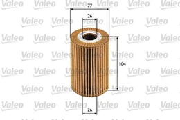 Alyvos filtras VALEO 586532