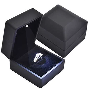 Jk Box LED illuminated plastikas ring box KZ-3 / A25
