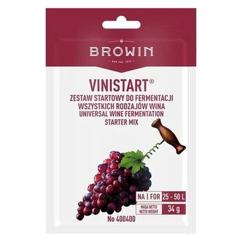 Priedas vyno gamybai Browin 400400, balta/raudona