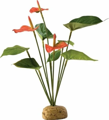 Exoterra Dirbtinis Augalas – Antharium Krūmas