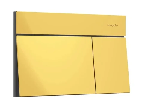 Hansgrohe iFrame Element E - WC nuleidimo plokštelė, poliruoto aukso spalvos, 66003990