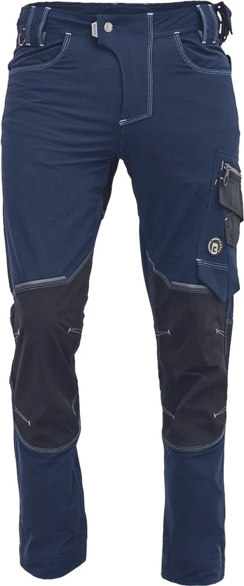 Darbo kelnės vyrams Cerva Neurum PFM, juoda/tamsiai mėlyna - navy, 46 dydis