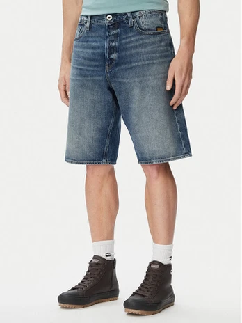 G-Star Raw Džinsiniai šortai Deeggie D28474-E352 Mėlyna Regular Fit