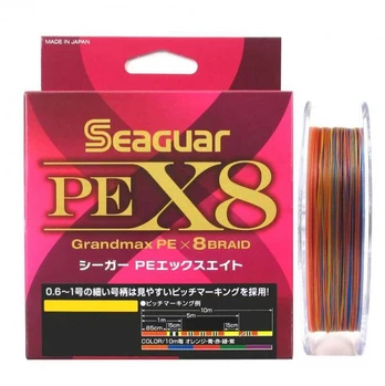 Pintas valas Seaguar Grandmax PE X8 200m Multi Color