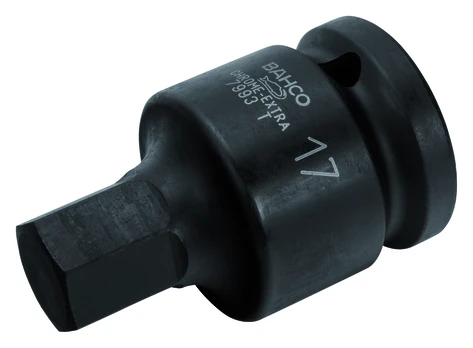 Hexagonal tip socket driver 7993T 14mm 3/4"