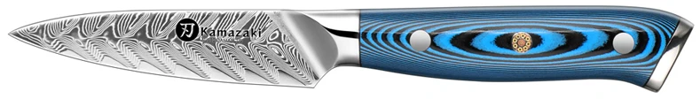 Damasko plieno peilis Kamazaki Pairing Peilis KZI403KN, 9 cm