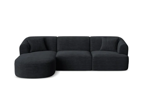 Modular Left Corner Sofa, "Campi", 4 Seats, 256x156x70 Made in Europe