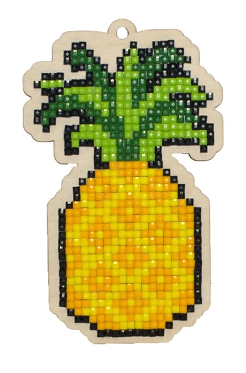 Deimantinės mozaikos suvenyras Pineapple WW179