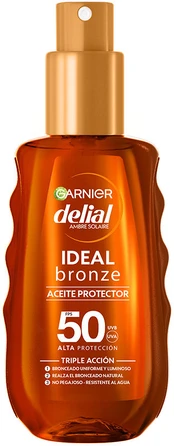 Garnier Delial Ideal Bronze Aceite Protector Spf50 150ml