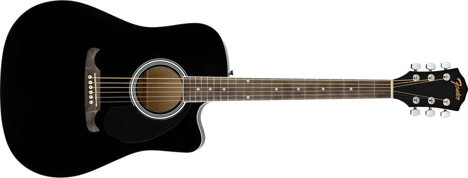 Elektroakustinė gitara Fender FA-125CE Dreadnought, Juodas WN