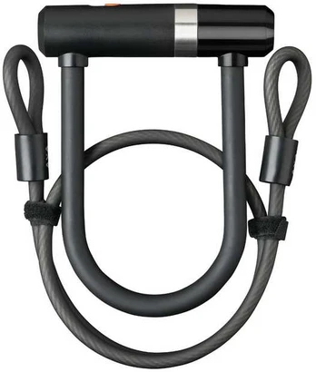 U-lock AXA Newton Mini+Cable 100*8, with steel cable