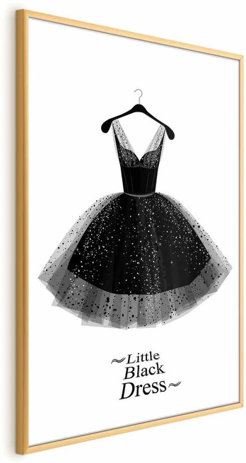 Artgeist Plakatas - Little Juodas Dress