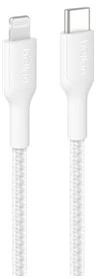 Kabelis USB Belkin BoostCharge pleciony LIGHTN (CAA022HQ2MWH)