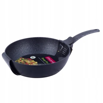 STORAS GILUS MARMURINIS WOK KEPTUVĖ 26 CM INDUKCINIS