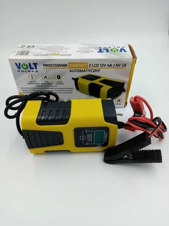 Volt Poland Automatinis lygintuvas 12V 4A / 6V 2A LCD