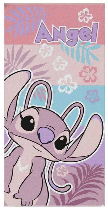 Disney Stitch microfibre beach towel