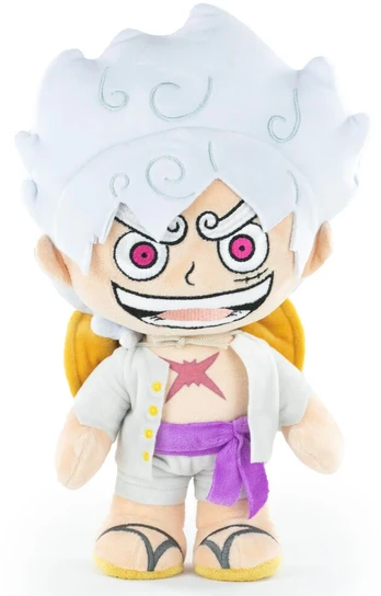 Barrado One Piece Luffy Gear 5th plush toy 34cm