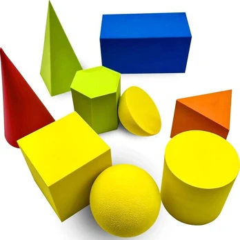 Geometrinės figūros FantasyHome, 9 vnt.