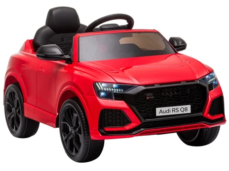 Lean Cars Elektrinis važiavimas „Audi RS Q8 Raudona“.