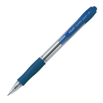 Rašiklis Pilot Super Grip M, 1,0 mm, mėlyna, vnt.
