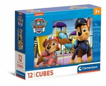 Clementoni CLE Cubi klocki 12 Psi Patrol 41194