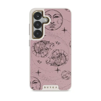 Capricorn - Samsung Galaxy S25 Plus Case, Elite Light (Magnetic) / Gold / Pink