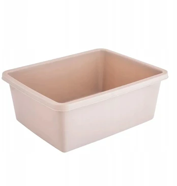 Altom Design stačiakampė plastikinė 8 l talpos dubuo