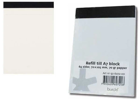 Mayland-Burde Refill A7 blokas 2 pak
