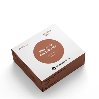 Botanicapharma Revitalizing Raudona molio kaukė 80ml