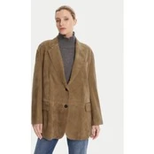 Weekend Max Mara Odinė striukė Rolanda 2525446071650 Ruda Oversize