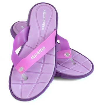 Moteriškos šlepetės Aqua Speed Bali, violetine