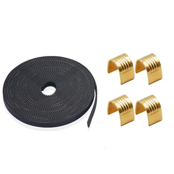 Gt2 Laiko Diržas 5m 6mm su 4 Tvirtinimo 3d Spausdintuvams