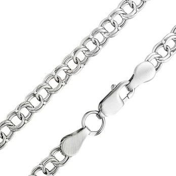 Sidabrinė grandinėlė "Bismark" Brasco 60941