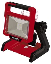 Prožektorius be judesio daviklio, pastatomas Einhell TE-CL 18/2000 LiAC–Solo, 20 W, 2000 lm, 5300 °K, IP20, raudona sp.