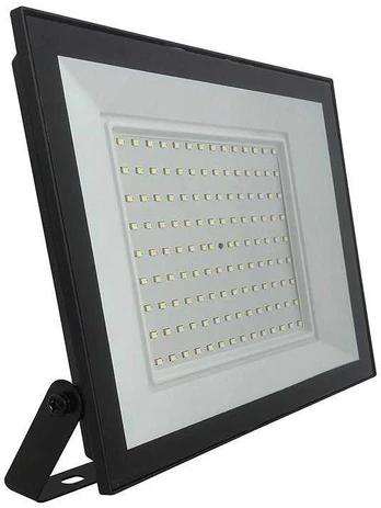 100W LED prožektorius, juodas, 4000K