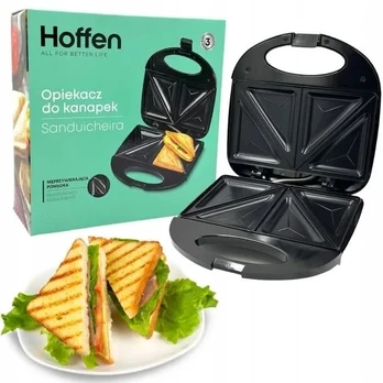 Sumuštinių keptuvas Hoffen Sm-3160, juodas, 750 W