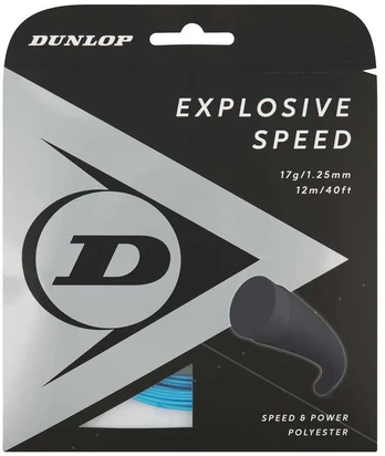 Stygos tenisui EXPLOSIVE SPEED 17g/1,25mm 12m mėlynas