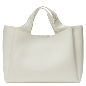 Pirkinių krepšys moterims, Balta, Tote bag