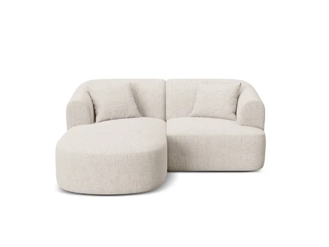 Modular Left Corner Sofa, "Campi", 3 Seats, 180x156x70 Made in Europe