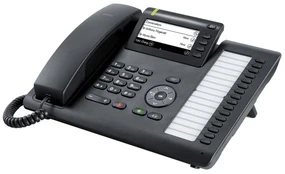Unify OpenScape CP400 IP telefonas Juodas