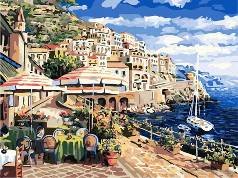 Tapyba pagal skaičius ant rėmo Tavo Hobis, 40x50 cm