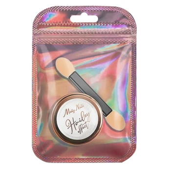 Molly Nails Hailey Effect nagų pigmentas su aplikatoriumi, 1 g