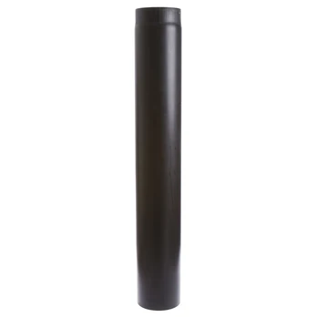 Dūmtraukis Wadex, juoda, 115 mm, 100 cm
