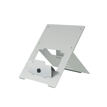 R Go Tools R-Go Laptopst?nder 10"-22" Max.5KG Riser verstellbar sidabrinis