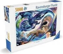 Dėlionė Ravensburger Draci - den a noc
